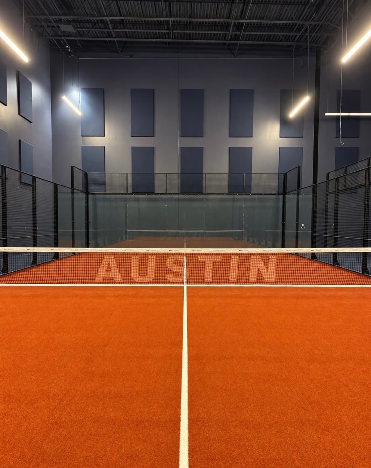 The Austin court at Padel Society